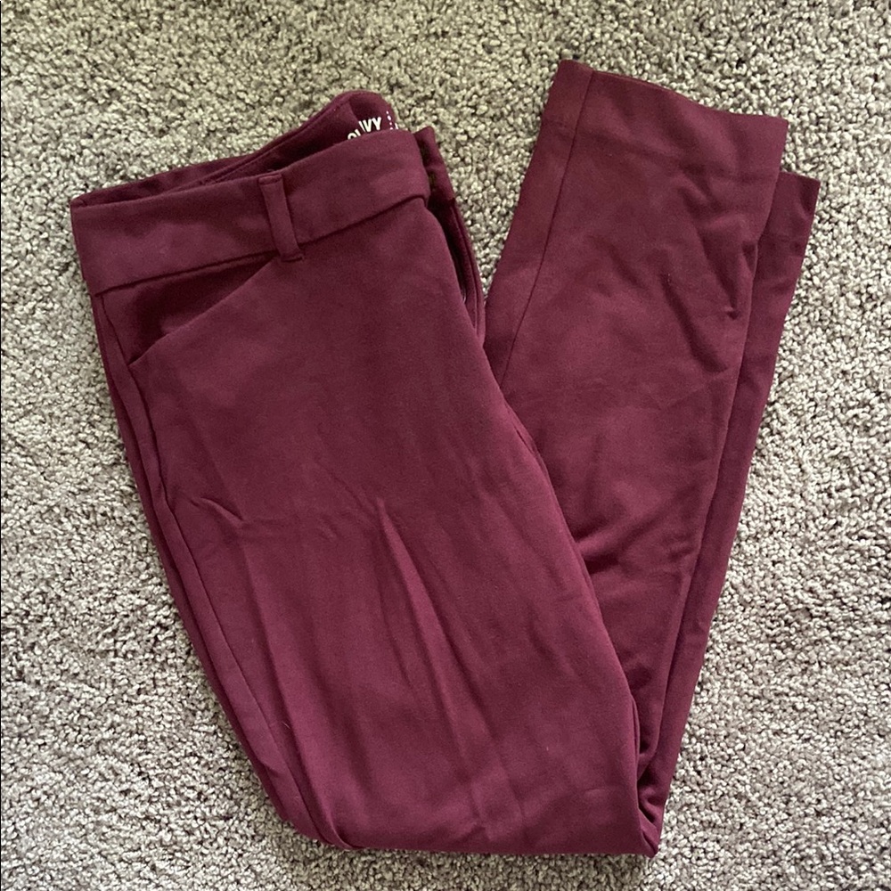 Old Navy Pixie Maroon Pants